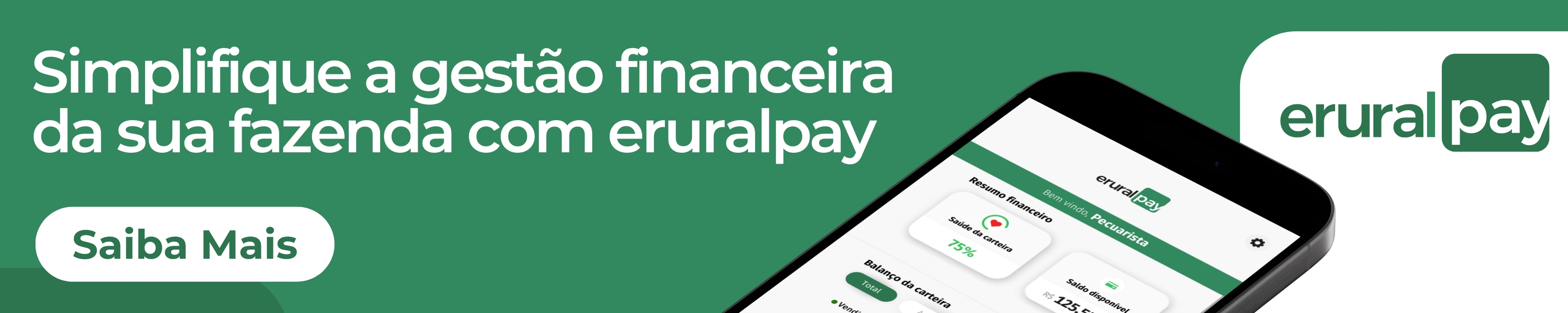 Simplifique a gestão financeira da sua fazenda com eruralpay - Pequena